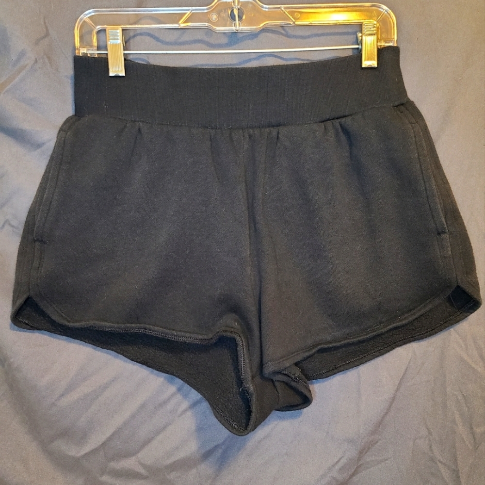 Victoria's Secret Black On Point Shorts Size Medium